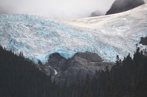 glacier nature mountains