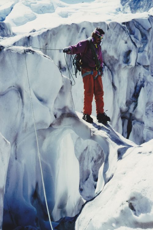 glacier mountaineer alpine