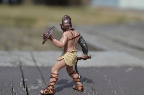 gladiator fighter fighting