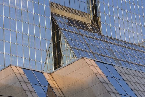 glass building windows