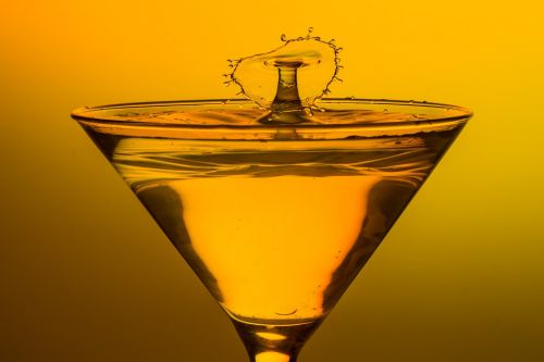 glass martini cocktail