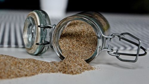 glass sand lid