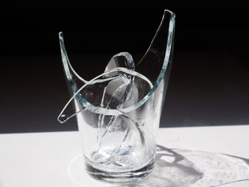 glass broken shard