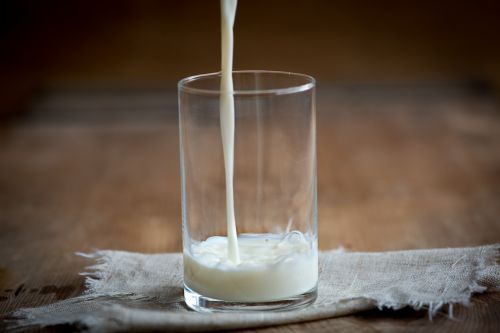 glass milk white
