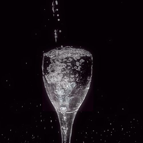 glass water bubble