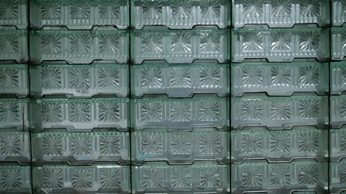 glass wall glass panes