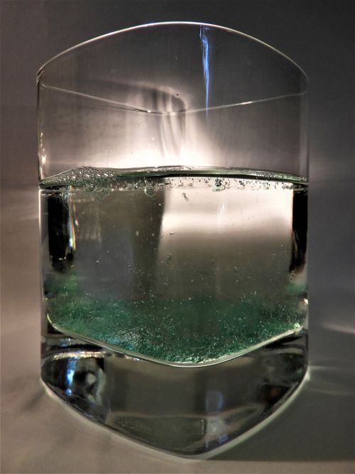 glass water drink