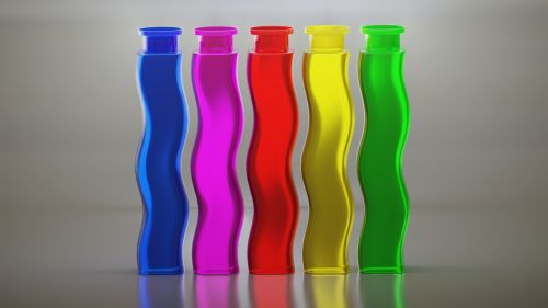 glass bottles color