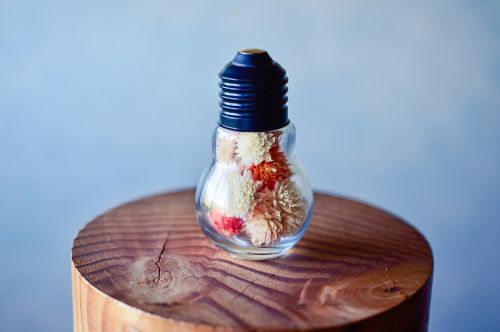 glass bottle bulb