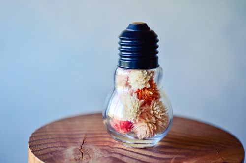 glass bottle bulb