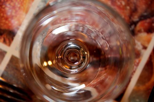 glass a glass of wine macro