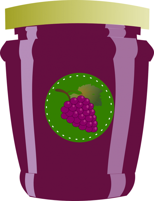 glass food purple