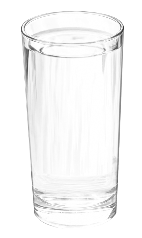 glass water glass transparent