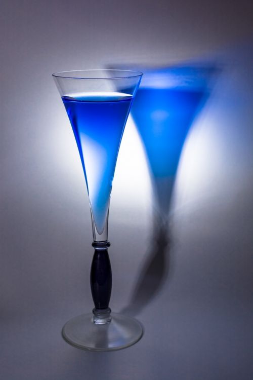 glass drinking cup light