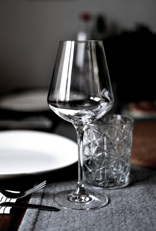glass  wine glass  cover