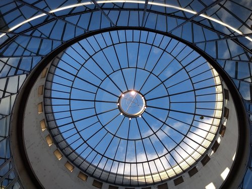 glass  glass dome  architecture