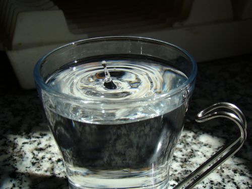 glass water cup