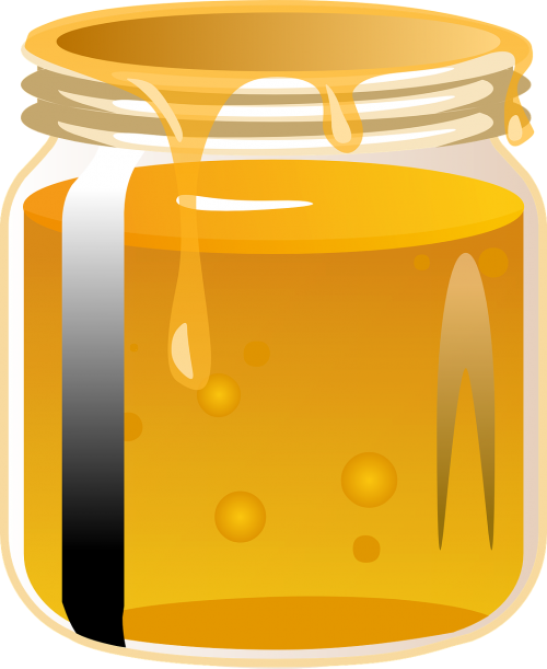 glass honey healthy