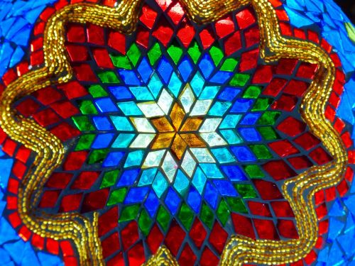 glass colorful glass mosaic