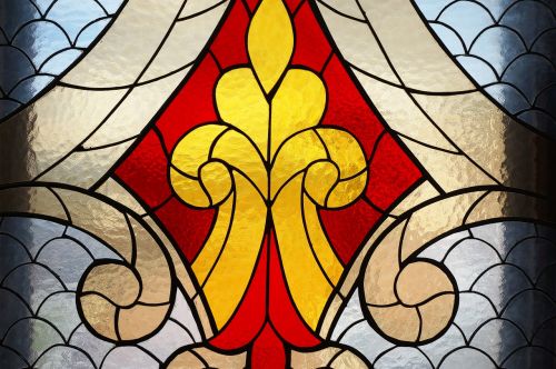 glass stained-glass window design