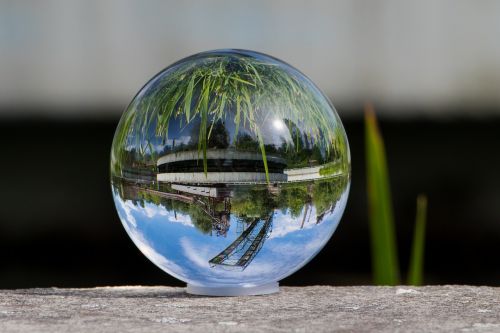 glass ball nature ball
