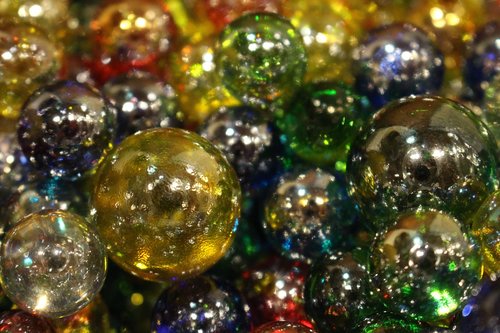 glass beads  toy  glitter