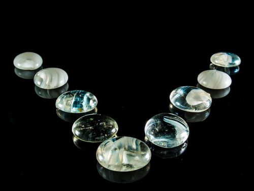 glass blocks semi precious stones rhinestones