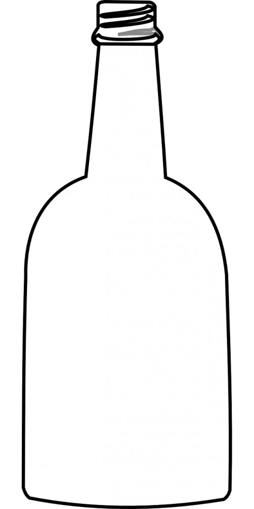 glass bottle bottle empty