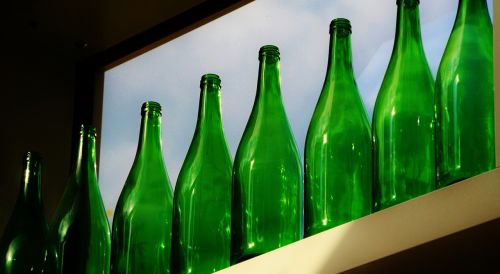 glass bottles bottles wine bottles