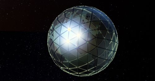 glass house cosmos ball