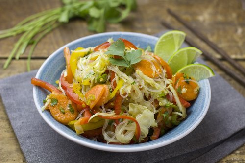 glass noodle salad  salad  noodles