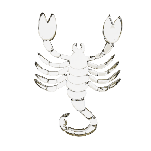 glass signs of the zodiac scorpion horoscope