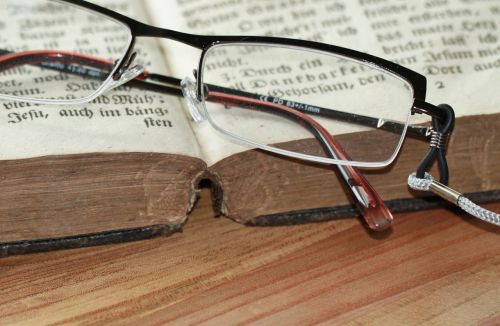 glasses reading glasses book