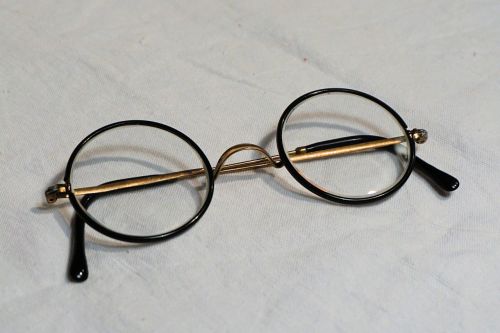 glasses round vollrandbrille old