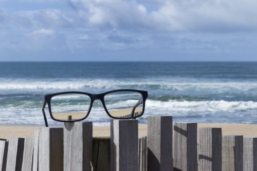 glasses eyeglasses beach