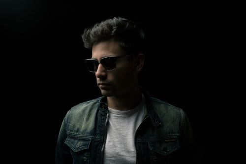 glasses jacket portrait