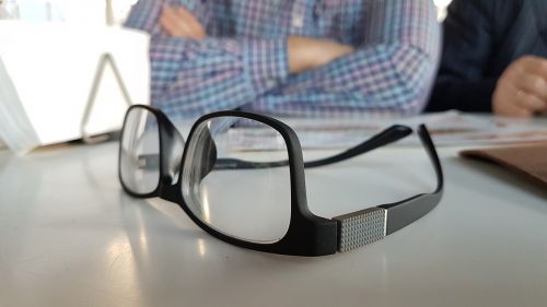 glasses items on the table