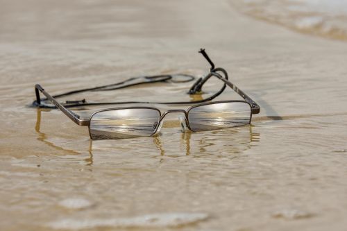glasses beach summer
