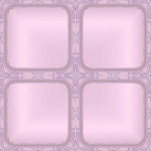 Glassy Pink Square Tile