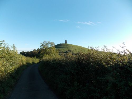 glastonbury tor natural landscape england