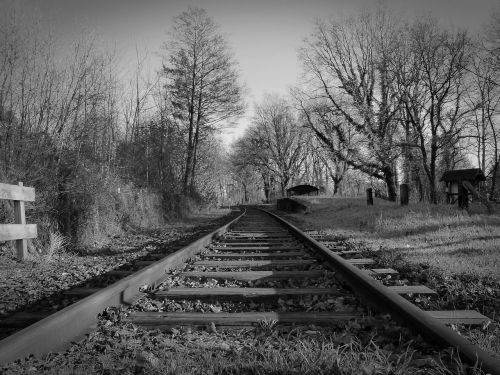 gleise railway tracks seemed