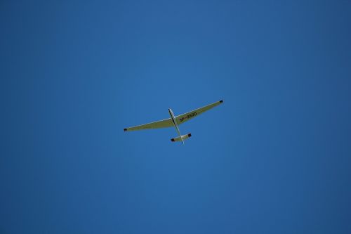 glider flight sky