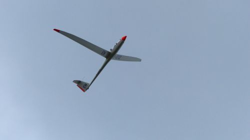 glider flight sky