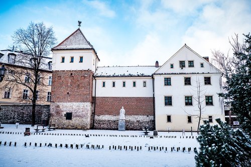 gliwice  winter  castle