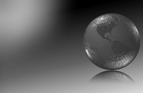 globe glass ball crystal ball