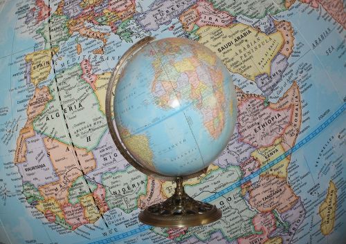 globe world map