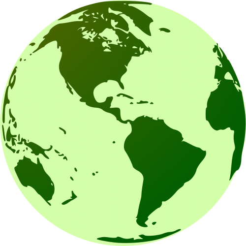 globe earth green
