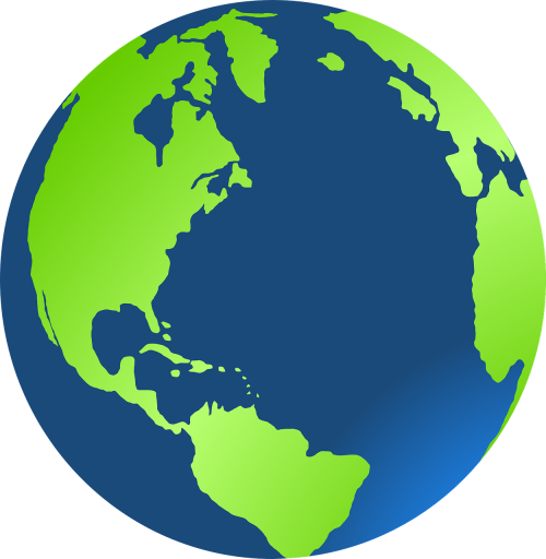 globe earth green