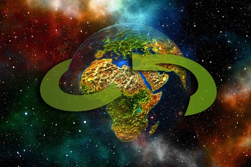 globe  earth  universe