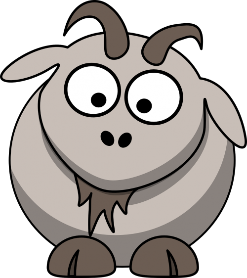 goat cartoon cute